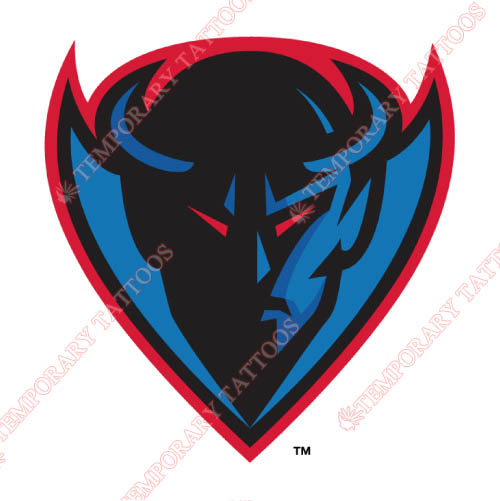 DePaul Blue Demons Customize Temporary Tattoos Stickers NO.4264